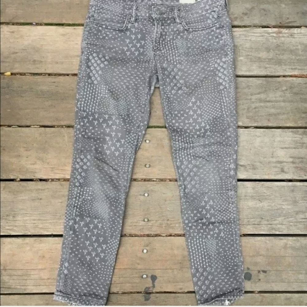 All Saints Brodie Low Rise Cropped Skinny Jeans
